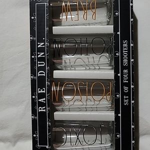 Rae Dunn shot glass Halloween Barware